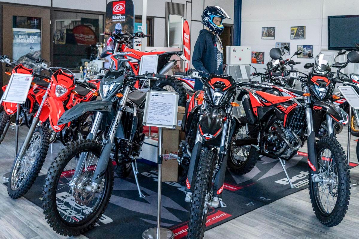 Mehrere Beta Maschinen aufgestellt bei BSN-Racing