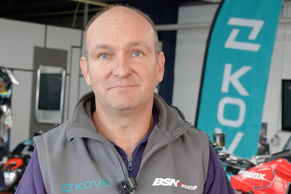 Thumbnail mit BSN-Racing Chef Thorsten Vulpius für ein Kurzinterview über Kove