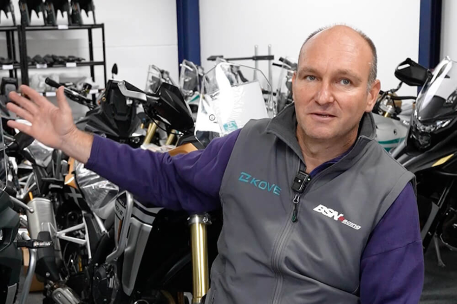 Thumbnail mit BSN-Racing Chef Thorsten Vulpius für ein Kurzinterview über Kove